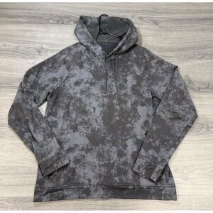 Lululemon City Sweat Pullover Hoodie French Terry Astral Graphite Grey Men's Lg